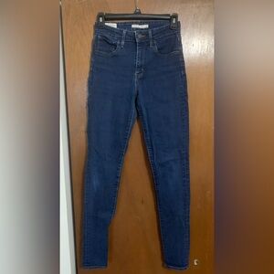 Levi's Dark Blue Skinny Jeans